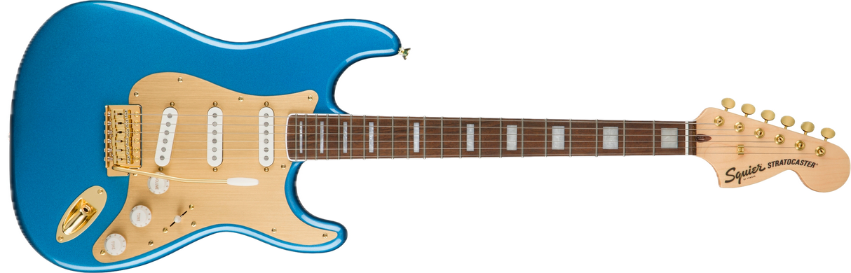 SQUIER by Fender 40th Anniversary Stratocaster® Gold Edition Electric Guitar
