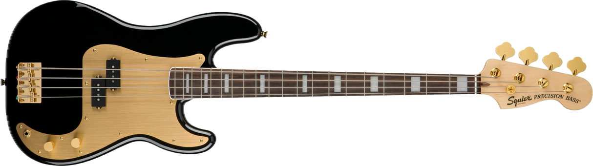 SQUIER by Fender 40th Anniversary Precision Bass® Gold Edition Guitar