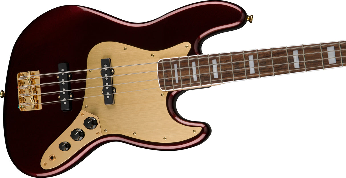 SQUIER by Fender 40th Anniversary Jazz Bass® Gold Edition Guitar