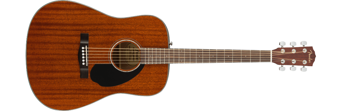FENDER CD-60S Dreadnought, All-Mahogany Acoustic Guitar