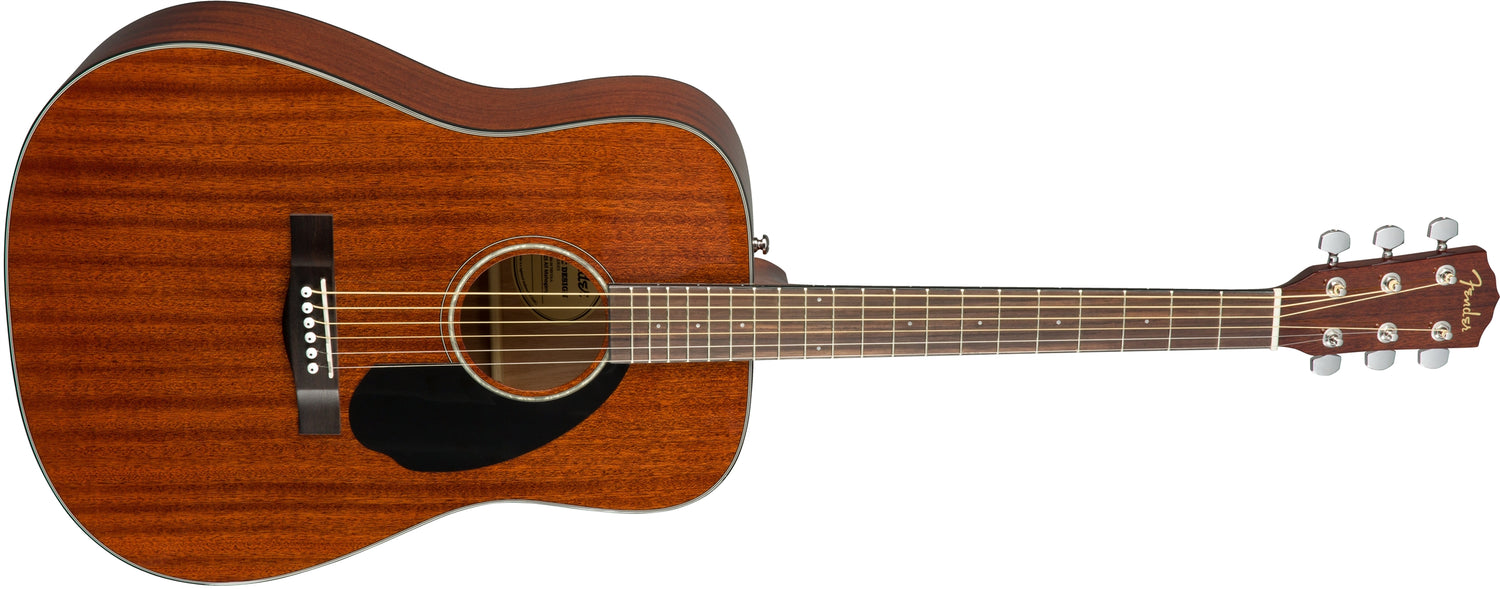 FENDER CD-60S Dreadnought, All-Mahogany Acoustic Guitar