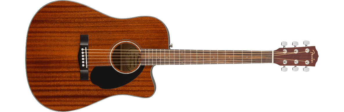 FENDER CD-60SCE Dreadnought, All-Mahogany Acoustic Electric Guitar
