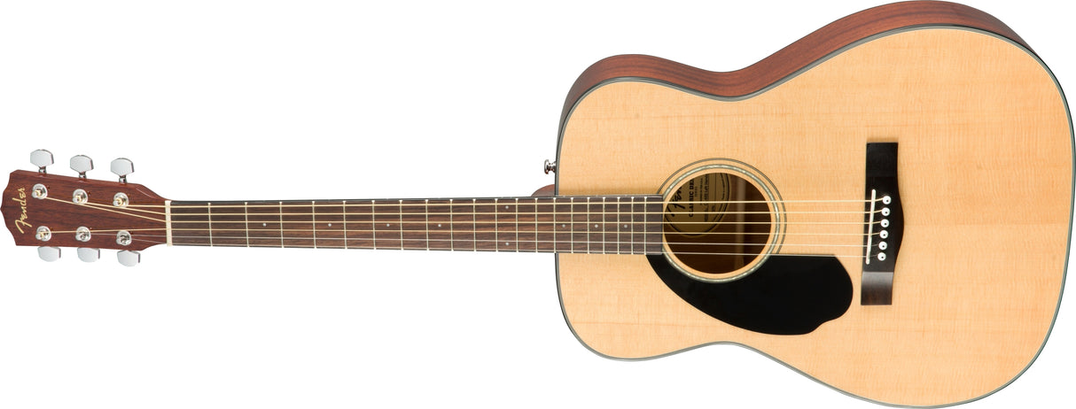 FENDER CD-60S Dreadnought Left-handed, Natural WN Acoustic Guitar