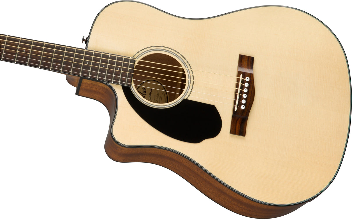 FENDER CD-60SCE Dreadnought, Left-handed Acoustic Electric Guitar