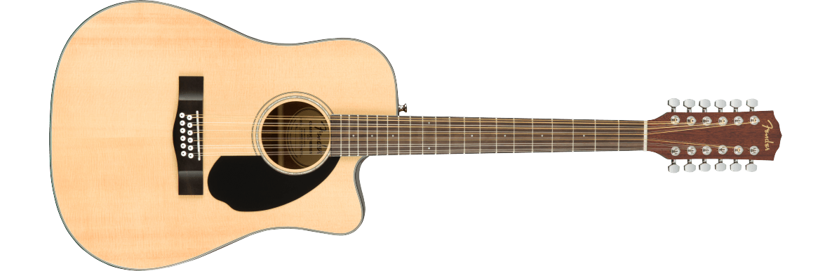 FENDER CD-60SCE Dreadnought 12-String Acoustic Electric Guitar