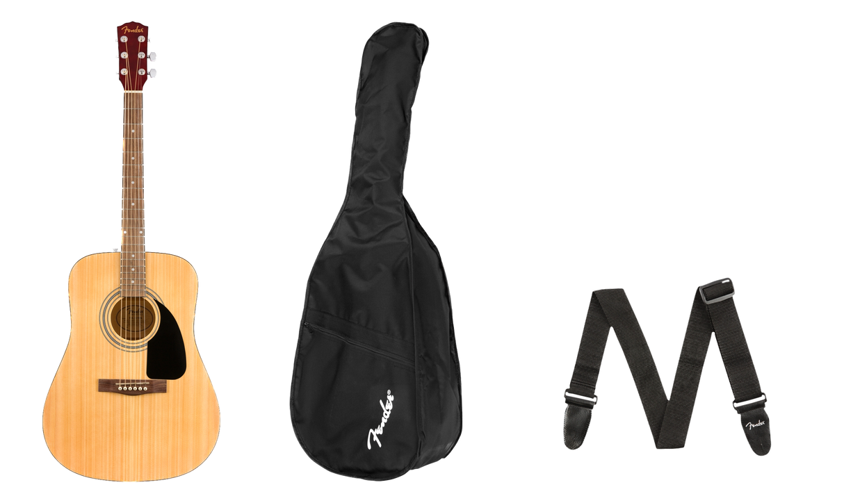 FENDER FA-115 Dreadnought Acoustic Guitar Pack V2
