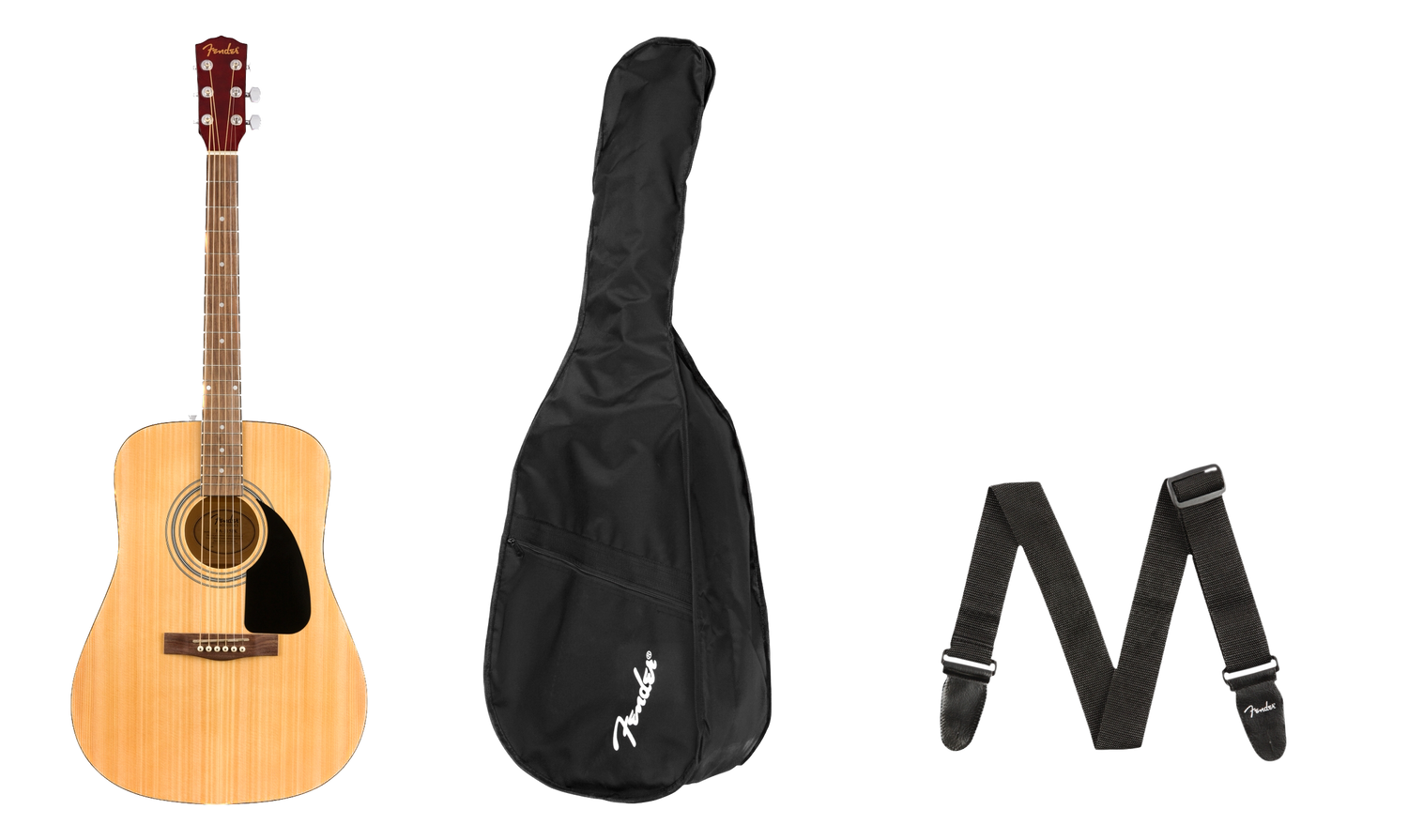FENDER FA-115 Dreadnought Acoustic Guitar Pack V2