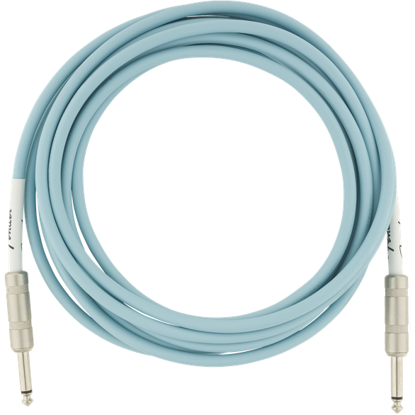 FENDER Original Series Instrument Cable - Daphne Blue (10ft / 18.6ft)