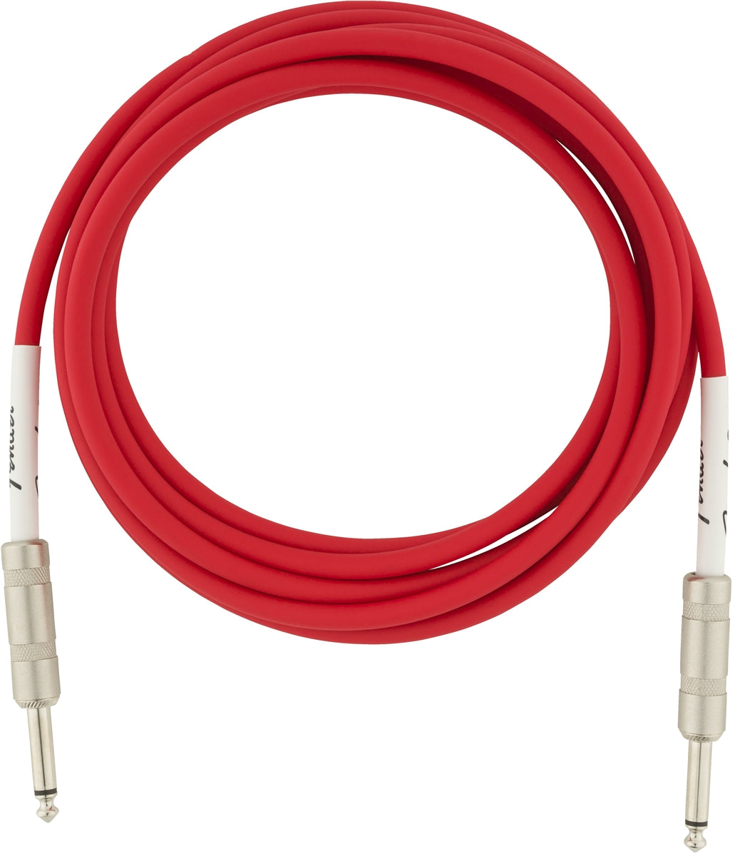 FENDER Original Series Instrument Cable - Fiesta Red (10ft / 18.6ft)