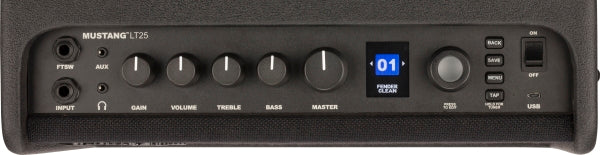 FENDER Mustang™ LT25 Electric Guitar Amplifier - Black