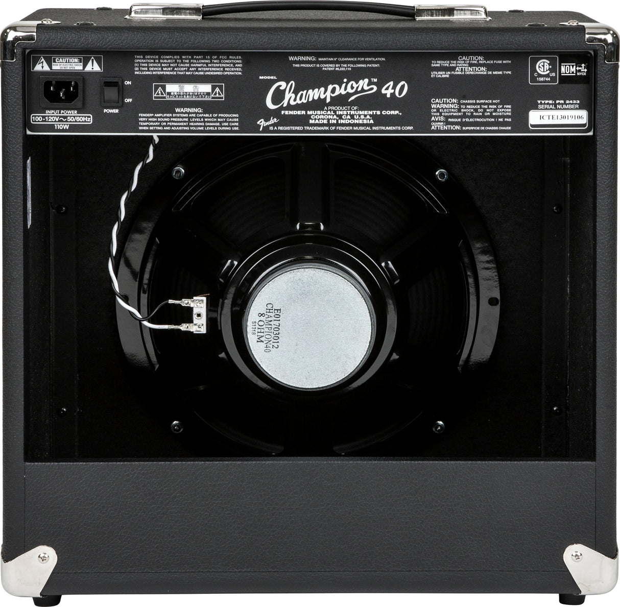 FENDER Champion™ 40 Electric Guitar Amp