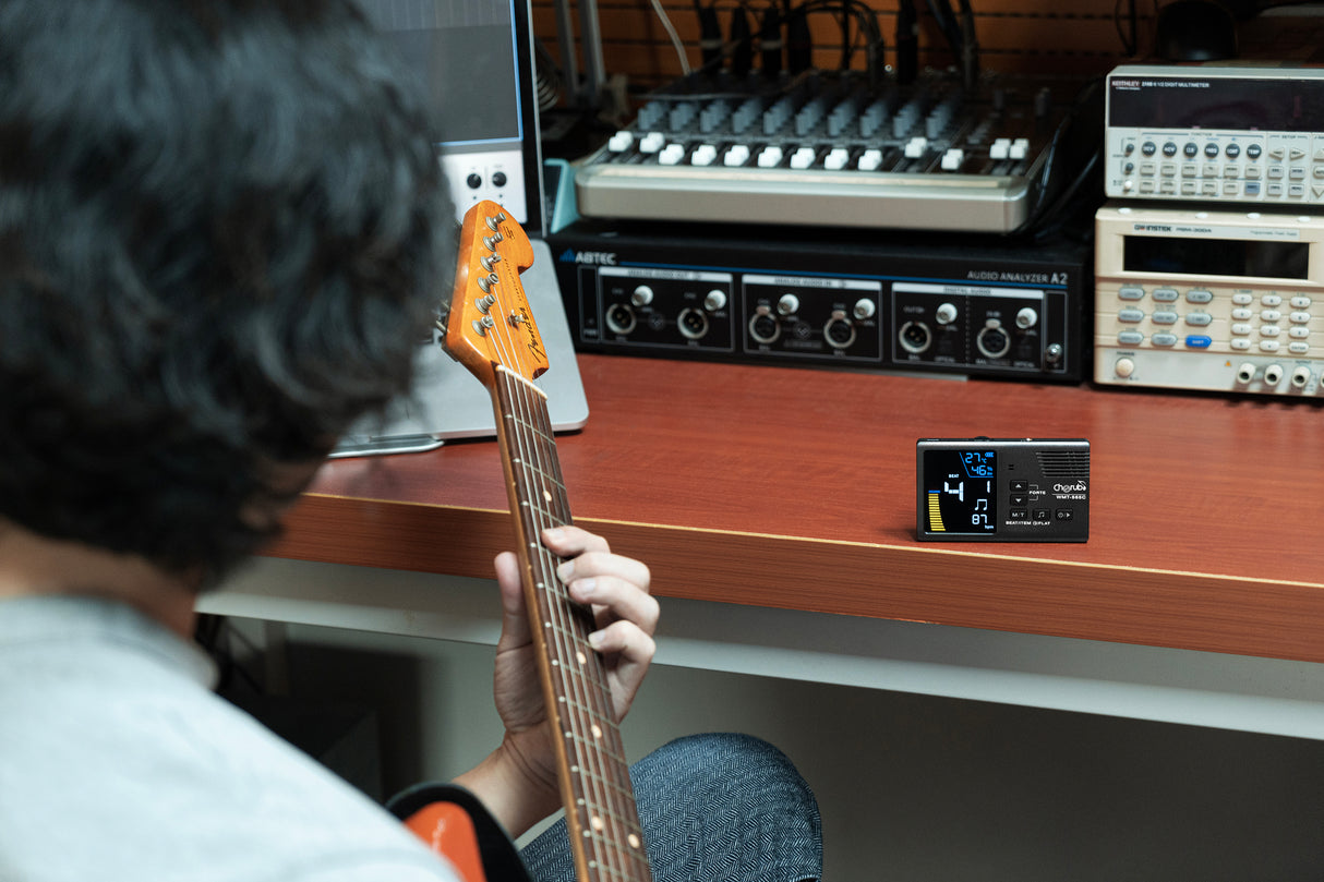 CHERUB WMT-565T '5 in 1' Combo Metronome, Tuner, Sound, Hygrometer and Thermometer + Pickup!