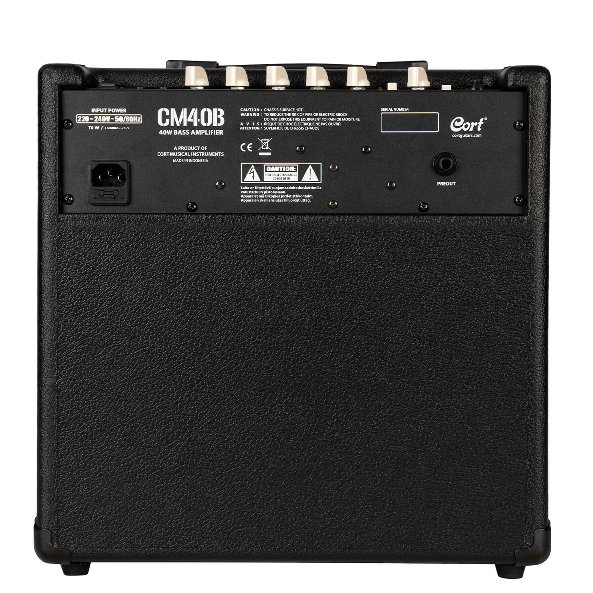 CORT CM40B 40 Watt Bass Amplifier