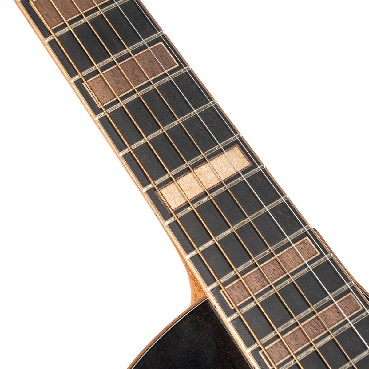 CORT Masterpiece Modern Black Acoustic Electric Guitar with Hard Case