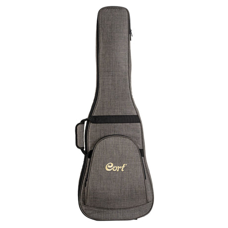 Grey CPEG10 guitar bag with 'Cort' branding on a white background
