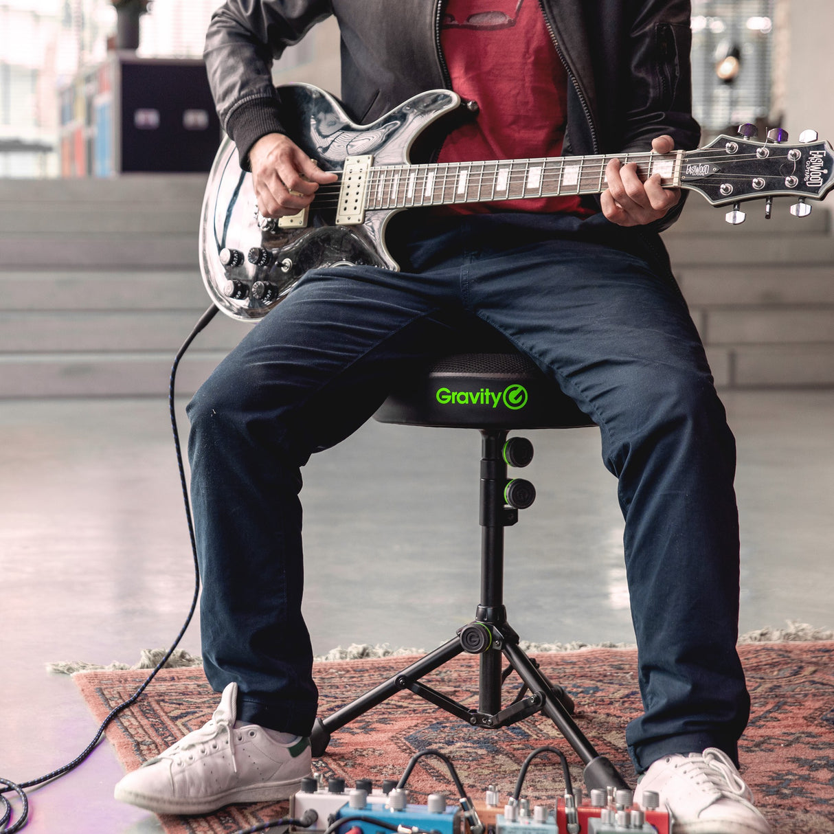 GRAVITY FD Seat 1 Round Drum and Musicians Stool