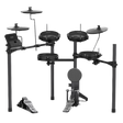 Nux DM-110 Electronic drum set on a clear background