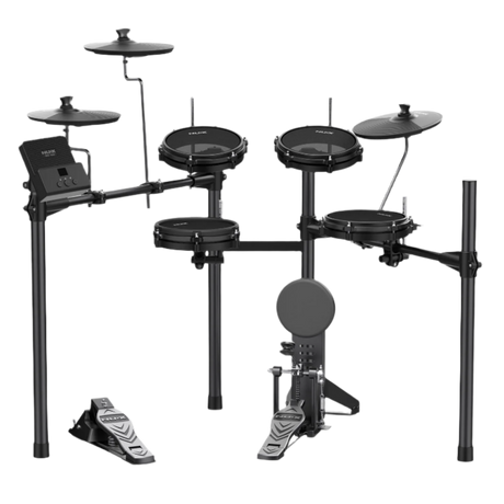 Nux DM-110 Electronic drum set on a clear background