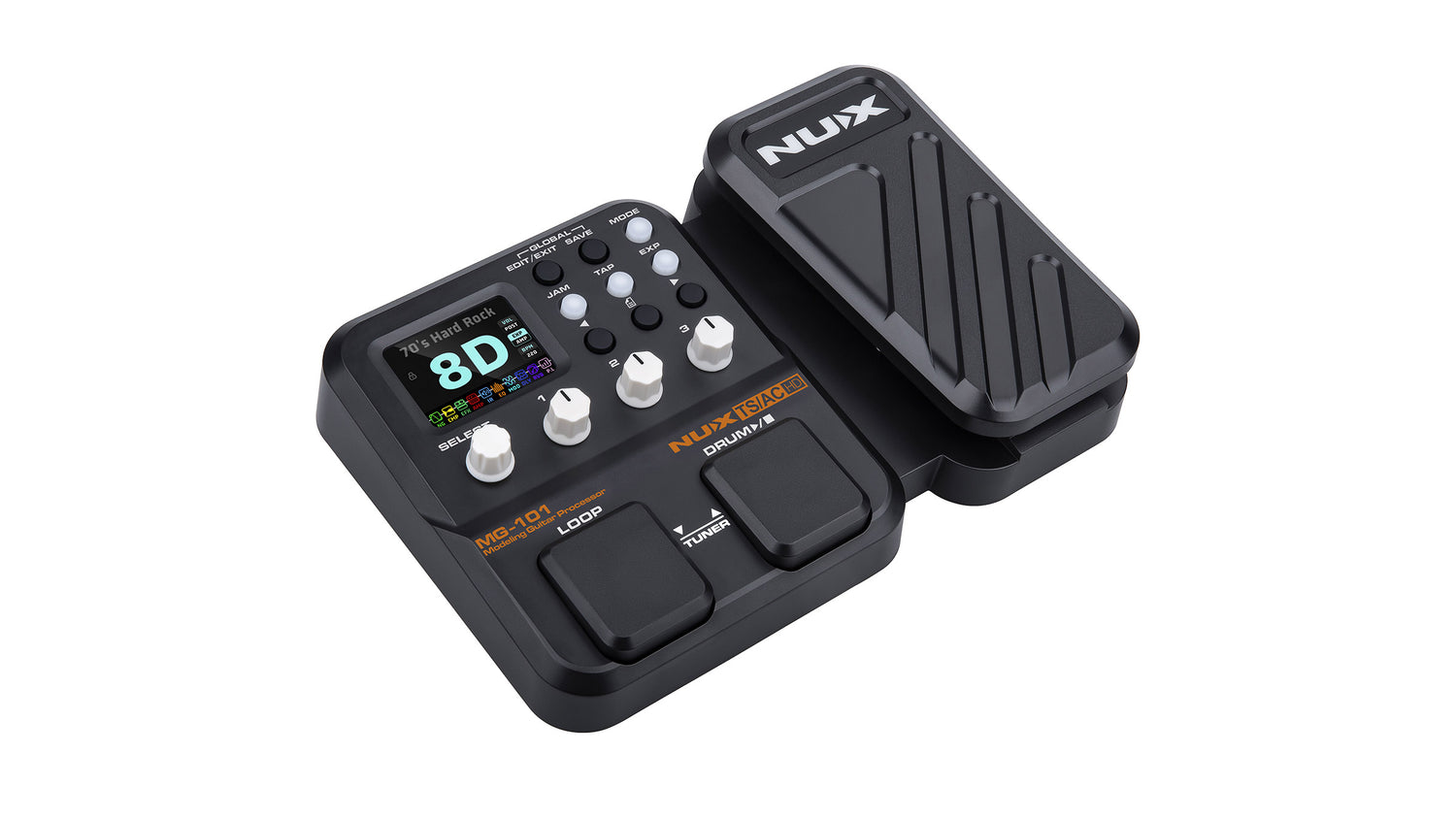 NUX MG-101 Modeling Guitar Processor and Effect Pedal