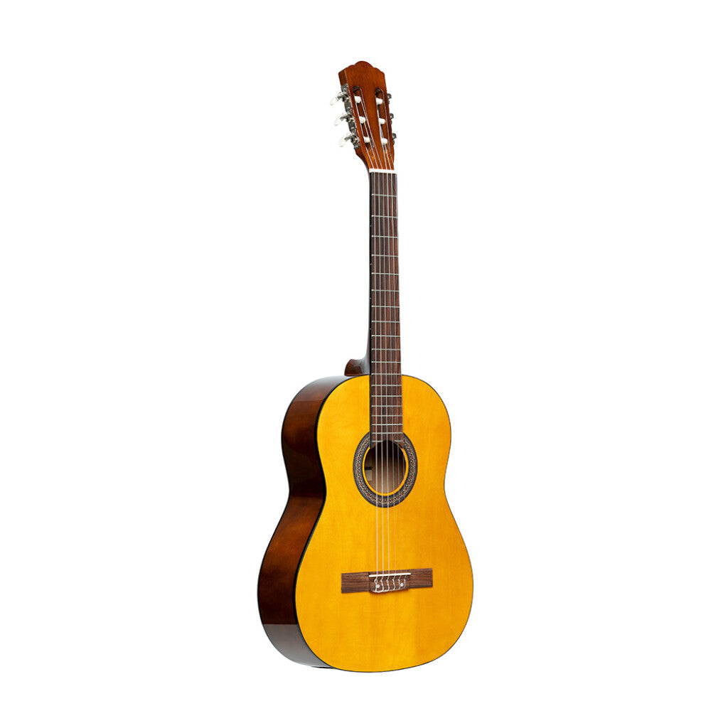 STAGG-3/4-Size-Gloss-Finish-Classical-Acoustic-Guitar-natural