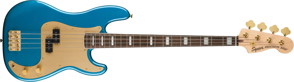 SQUIER by Fender 40th Anniversary Precision Bass®, Gold Edition Bass Guitar
