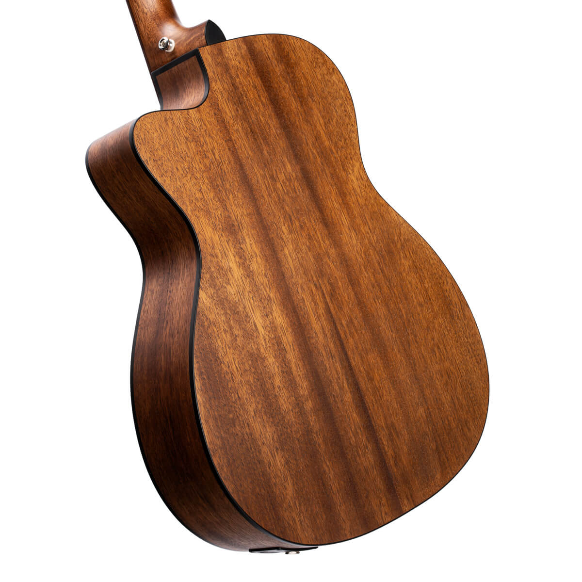CORT Core-OC Mahogany Acoustic Electric Guitar – Open Pore Black Burst with Bag