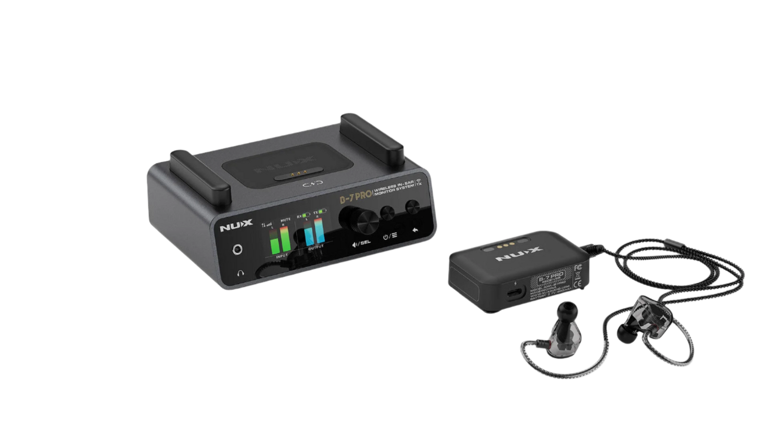 NUX B-7 Pro Pro-level Wireless Rechargeable In-Ear Monitor System