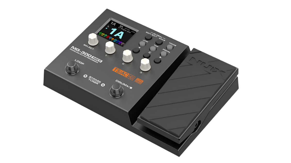 NUX MG-300 MKII Guitar Amplifier Modeler and Effect Processor Pedal