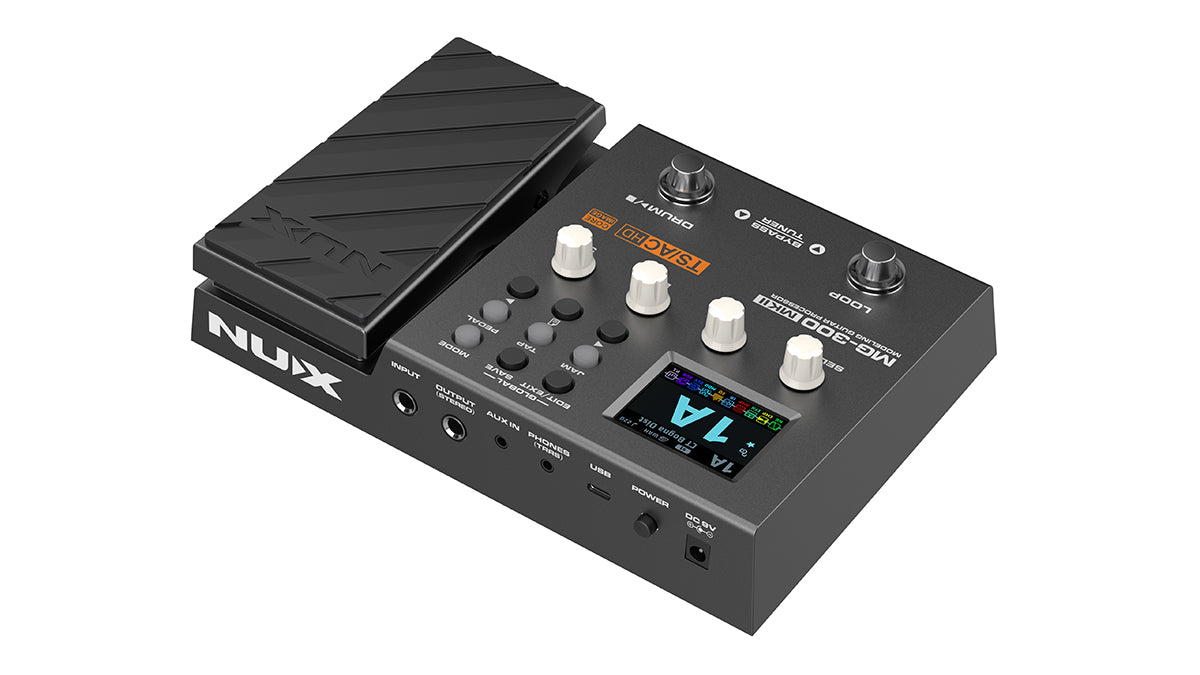 NUX MG-300 MKII Guitar Amplifier Modeler and Effect Processor Pedal