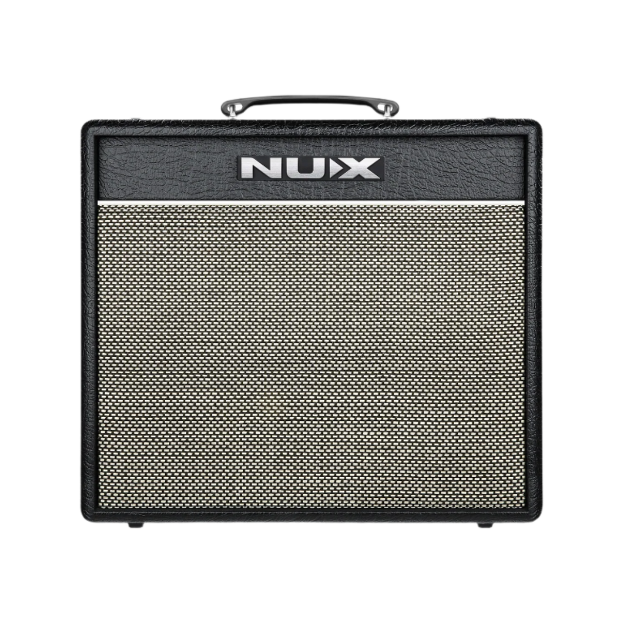 NUX Mighty 40 MKII Digital Modeling Electric Guitar Amplifier with Bluetooth connectivity, displayed against a plain background.