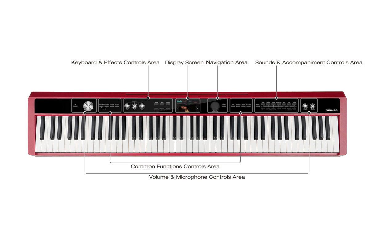 NUX NPK-20 88-Key Portable Digital Piano