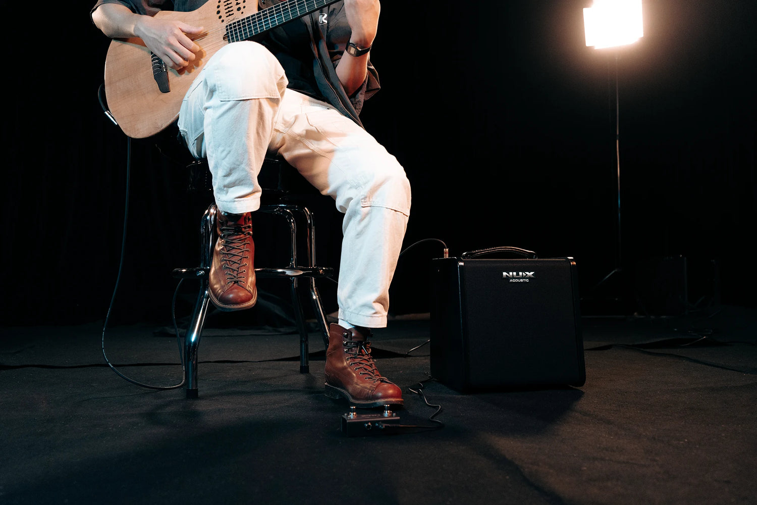 NUX Stageman II AC-60 Acoustic Guitar Amplifier