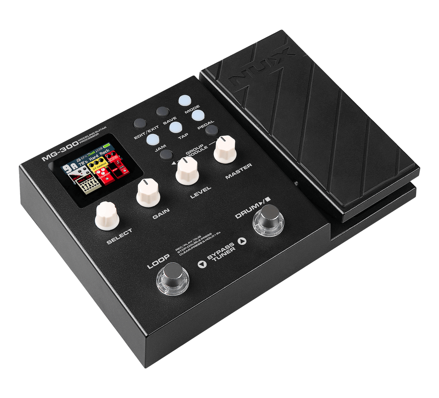 NUX MG-300 Compact Guitar Amplifier Modeler and Effect Processor Pedal