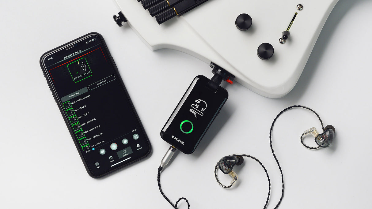 NUX Mighty Plug Modelling Guitar and Bass Headphone Amplifier