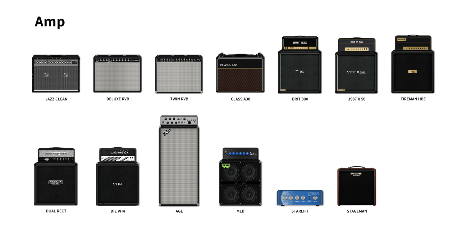 NUX Mighty Plug Modelling Guitar and Bass Headphone Amplifier