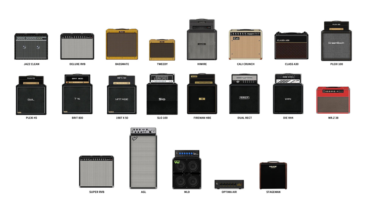 NUX Mighty Space Modelling Guitar and Bass Amplifier