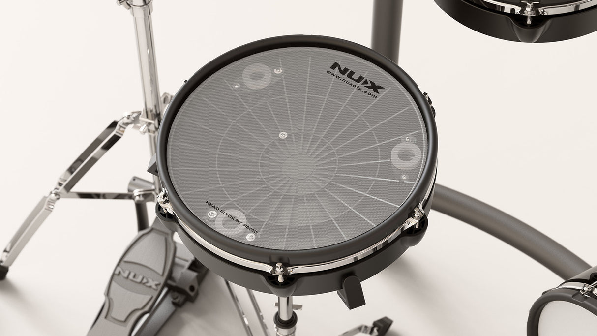 NUX DM-8 All Mesh Head Professional Electronic Drum Kit for Stage Performance and Studio
