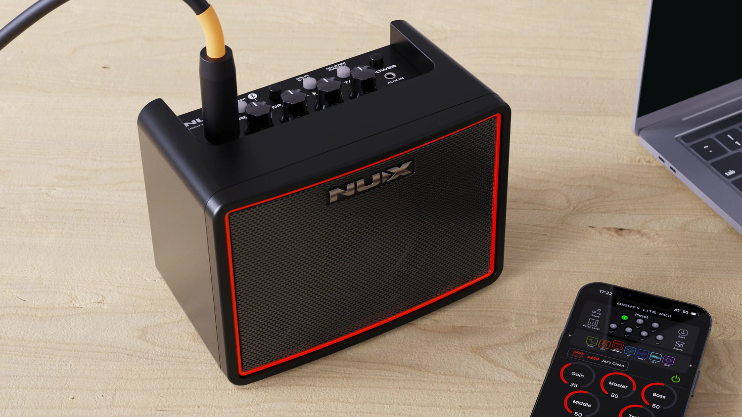 NUX Mighty Lite BT MKII Modeling Guitar and Bass Amplifier