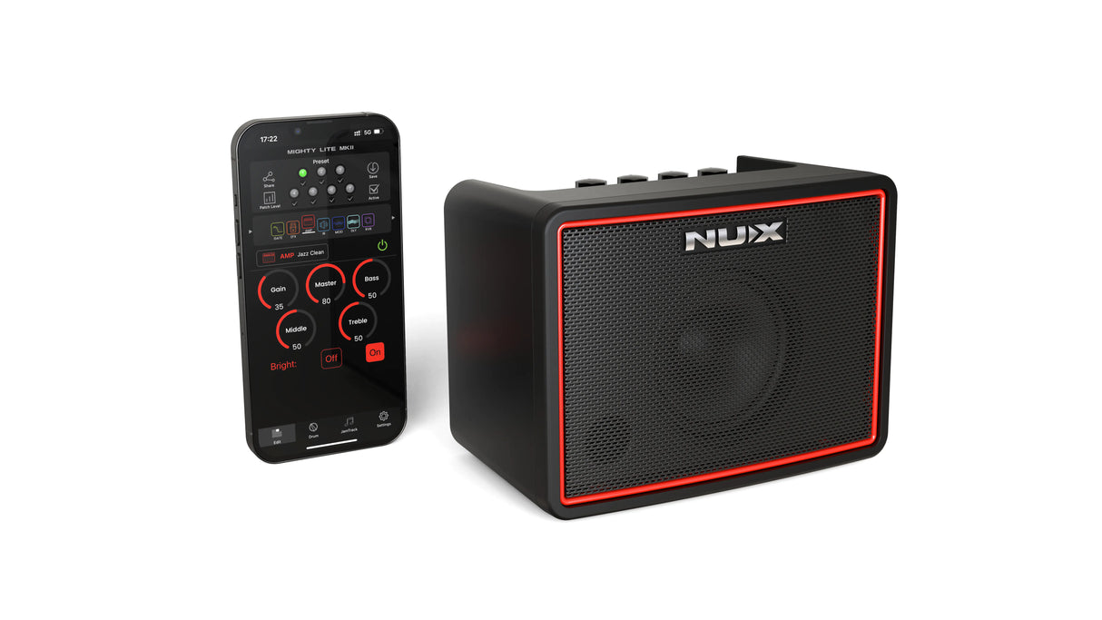 NUX Mighty Lite BT MKII Modeling Guitar and Bass Amplifier