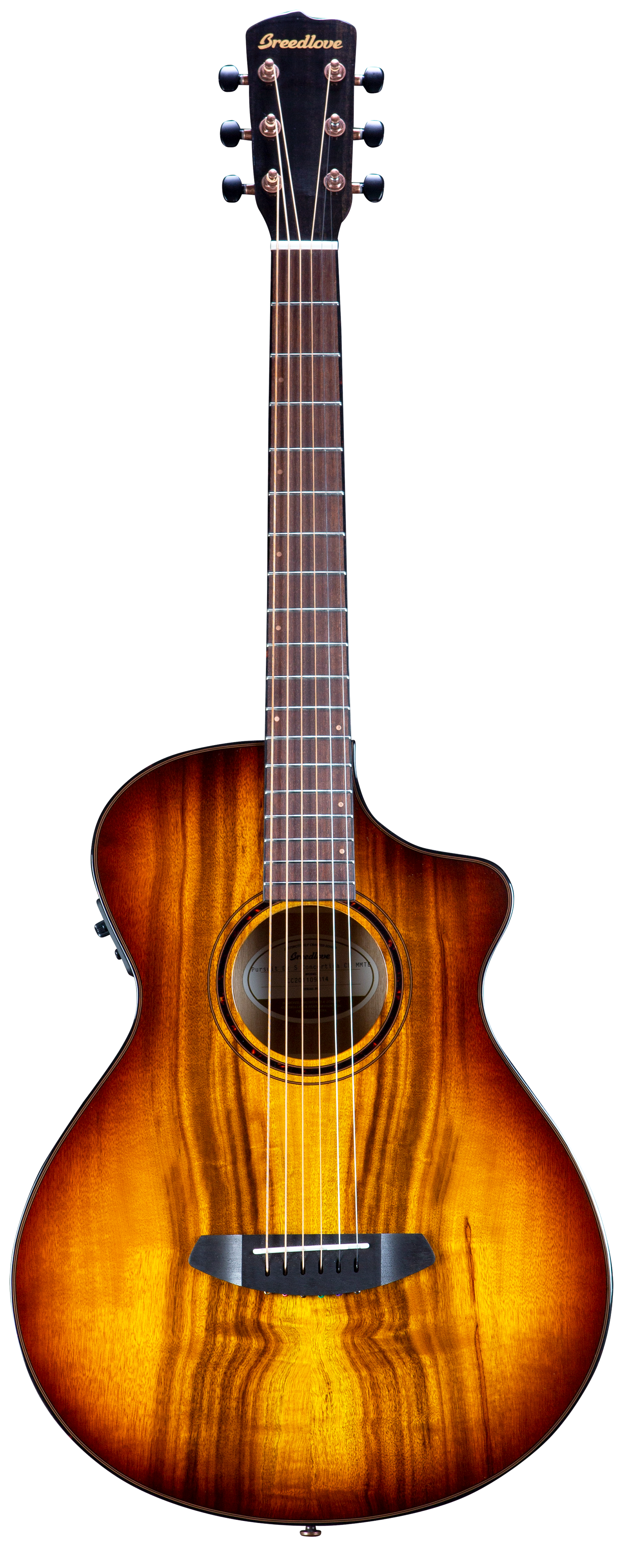 BREEDLOVE Pursuit Exotic S Concertina Myrtlewood Acoustic Guitar
