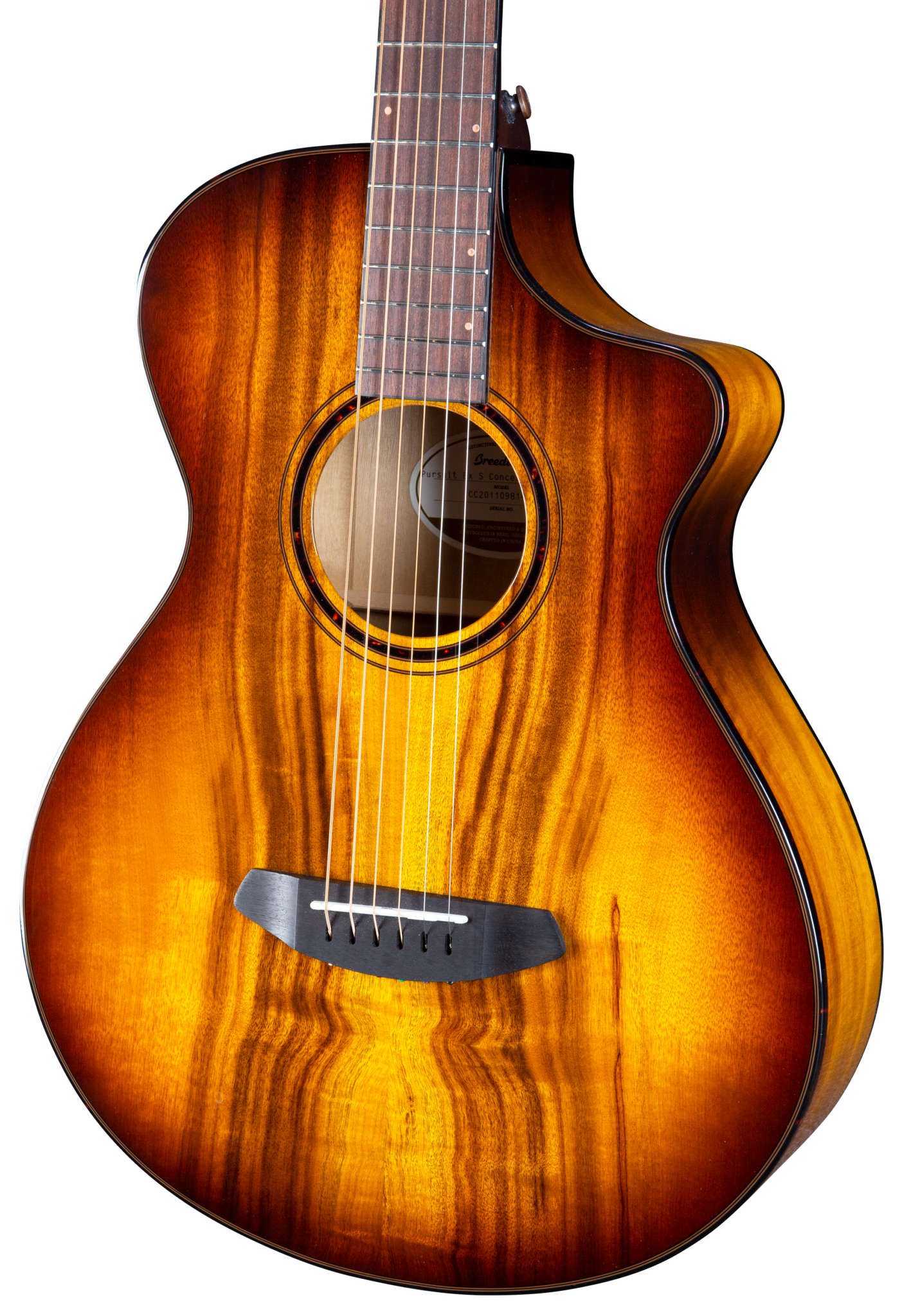 BREEDLOVE Pursuit Exotic S Concertina Myrtlewood Acoustic Guitar