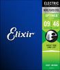 ELIXIR Optiweb Electric Guitar Strings – Custom Light 09-46 Gauge (Single Pack) displayed in original packaging