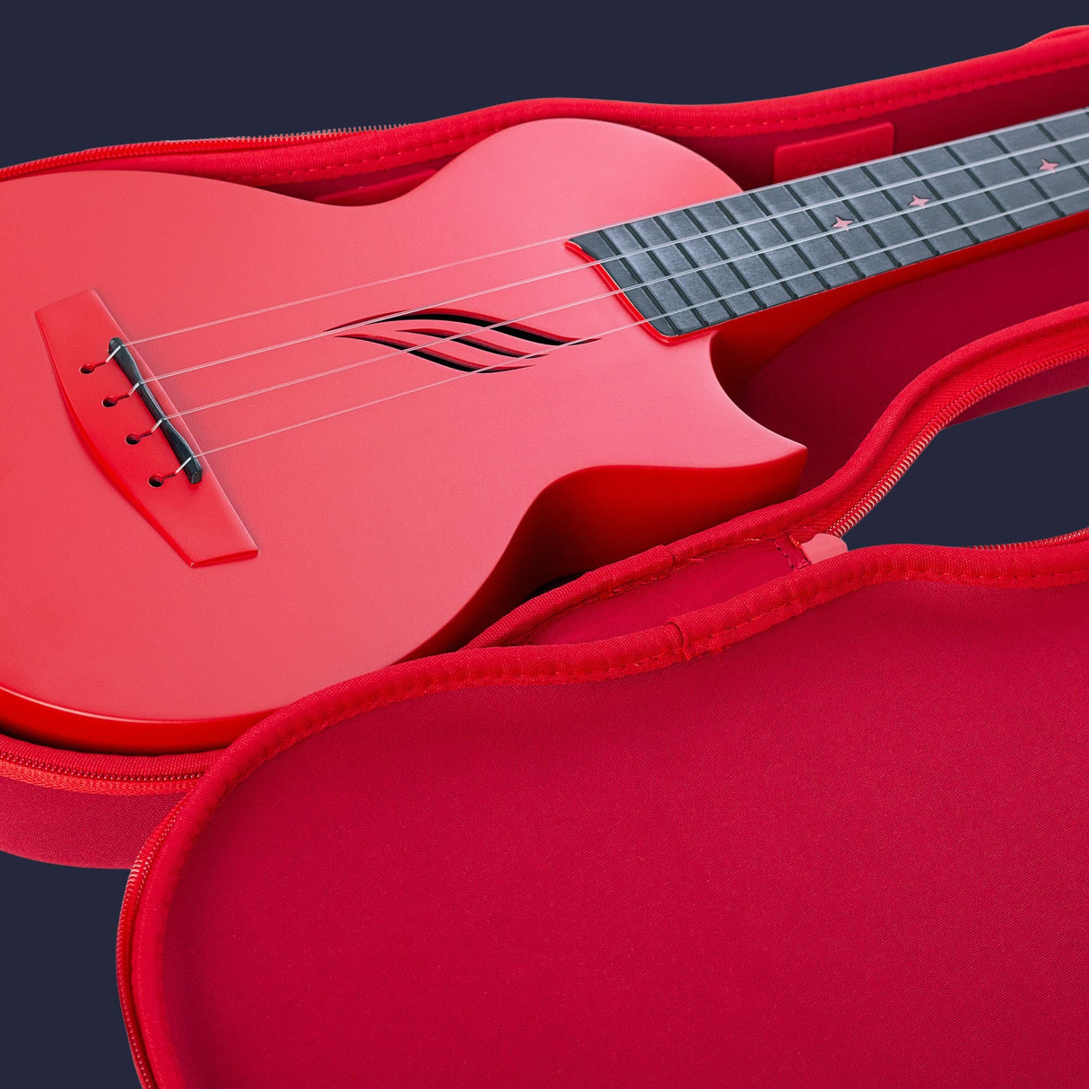 CASCHA Concert Carbon Fibre Ukulele