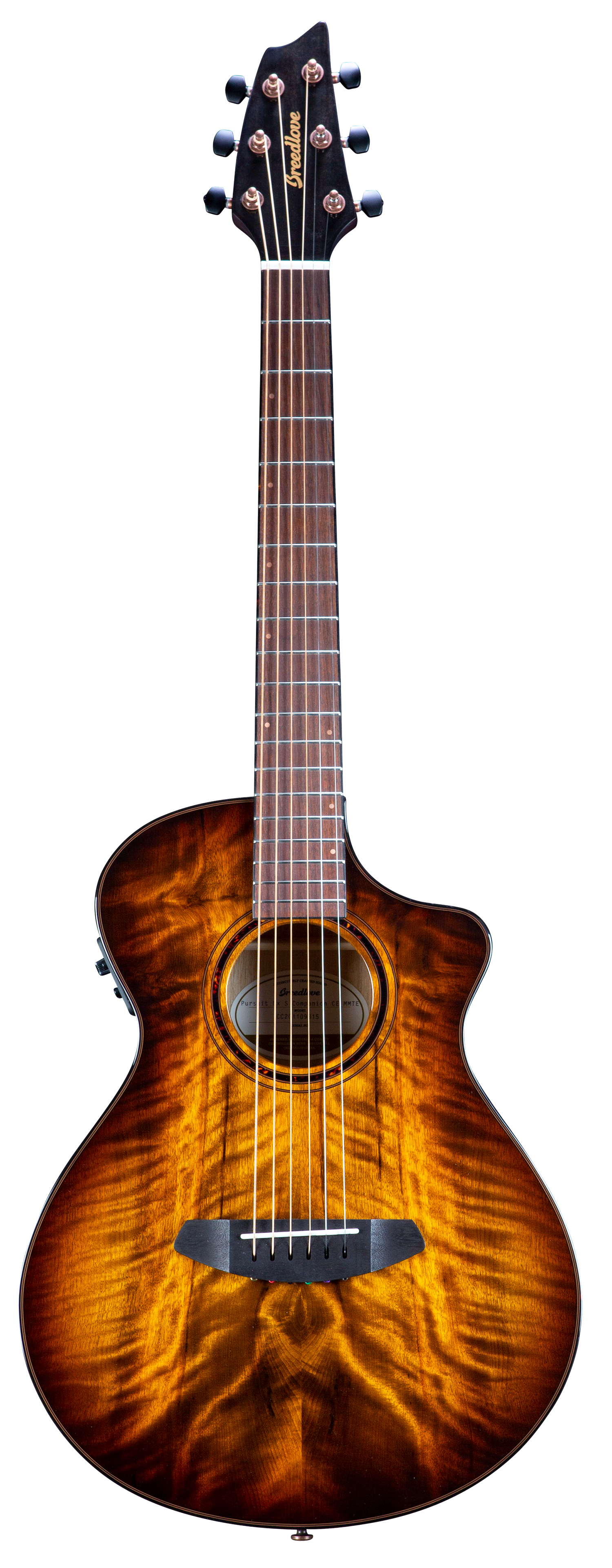 BREEDLOVE Pursuit Exotic S Companion Myrtlewood Acoustic Guitar