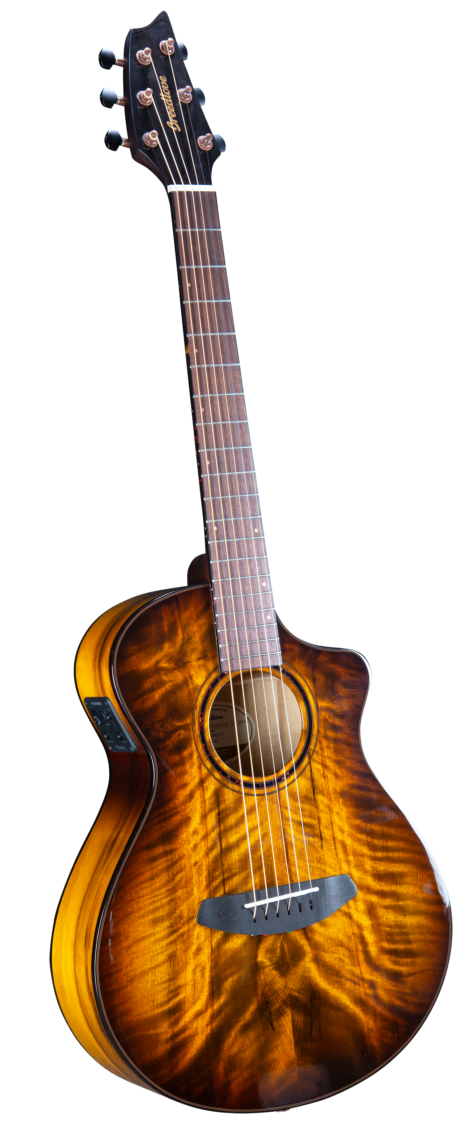 BREEDLOVE Pursuit Exotic S Companion Myrtlewood Acoustic Guitar