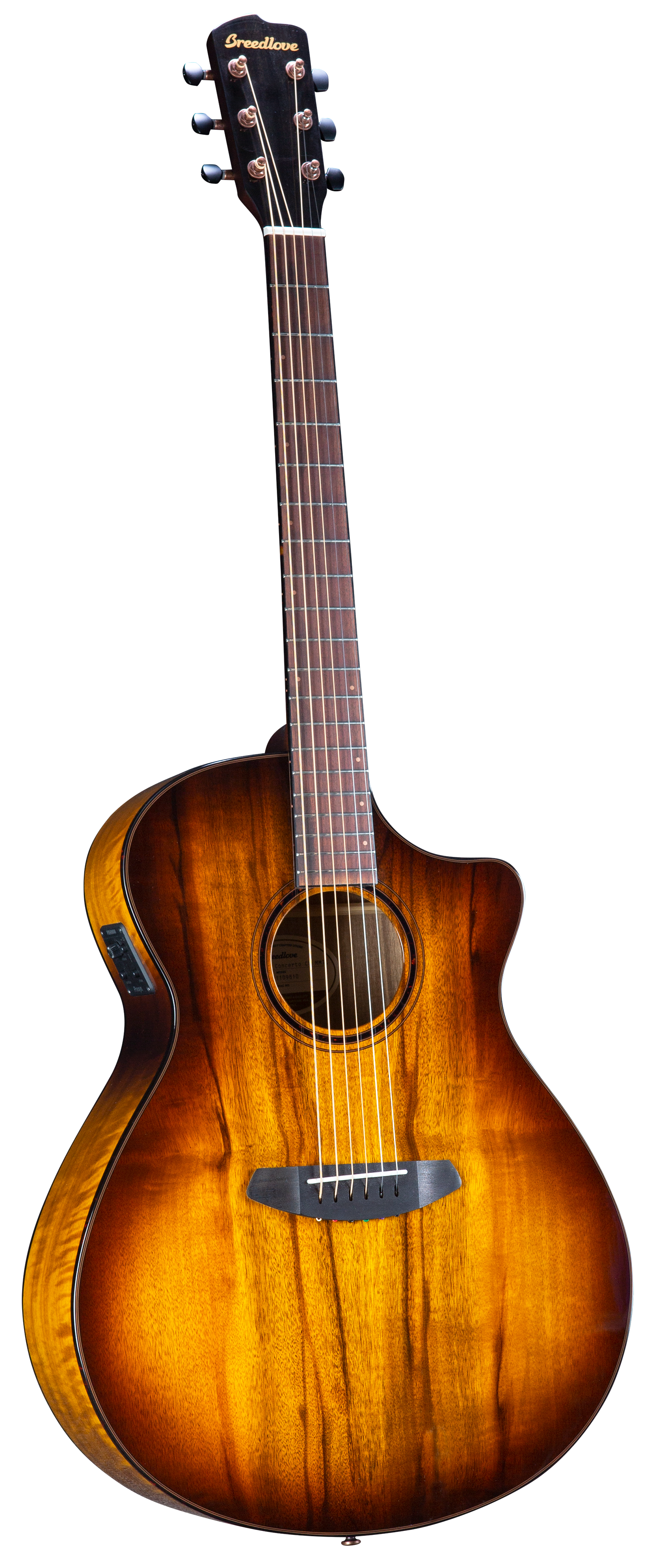 BREEDLOVE Pursuit Exotic S Concerto Myrtlewood Acoustic Guitar