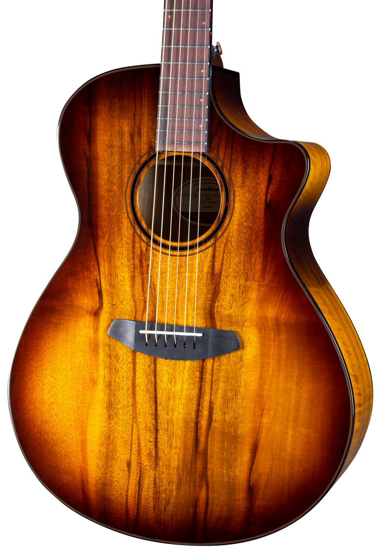 BREEDLOVE Pursuit Exotic S Concerto Myrtlewood Acoustic Guitar