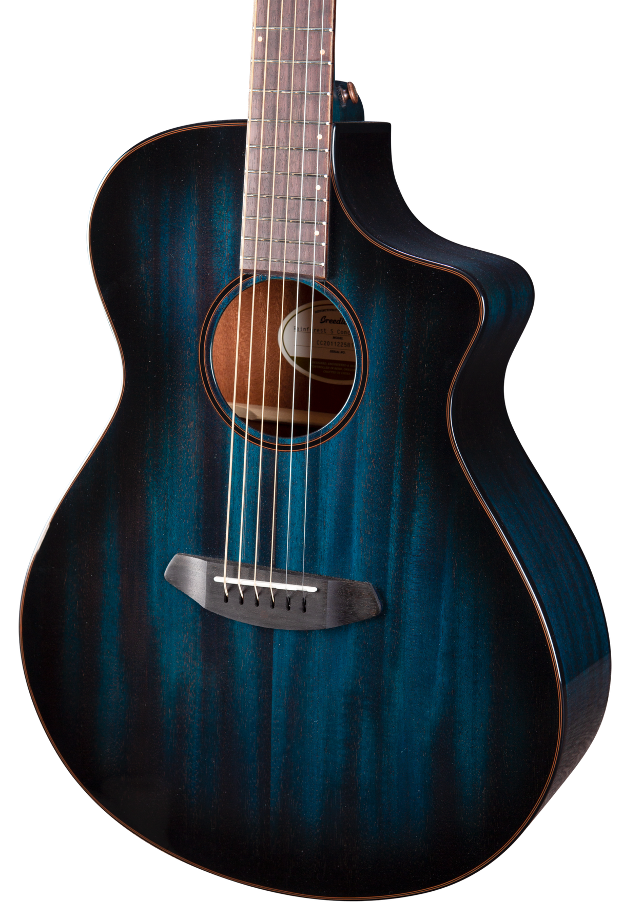 BREEDLOVE Rainforest Series Concert African Mahogany Acoustic Guitar