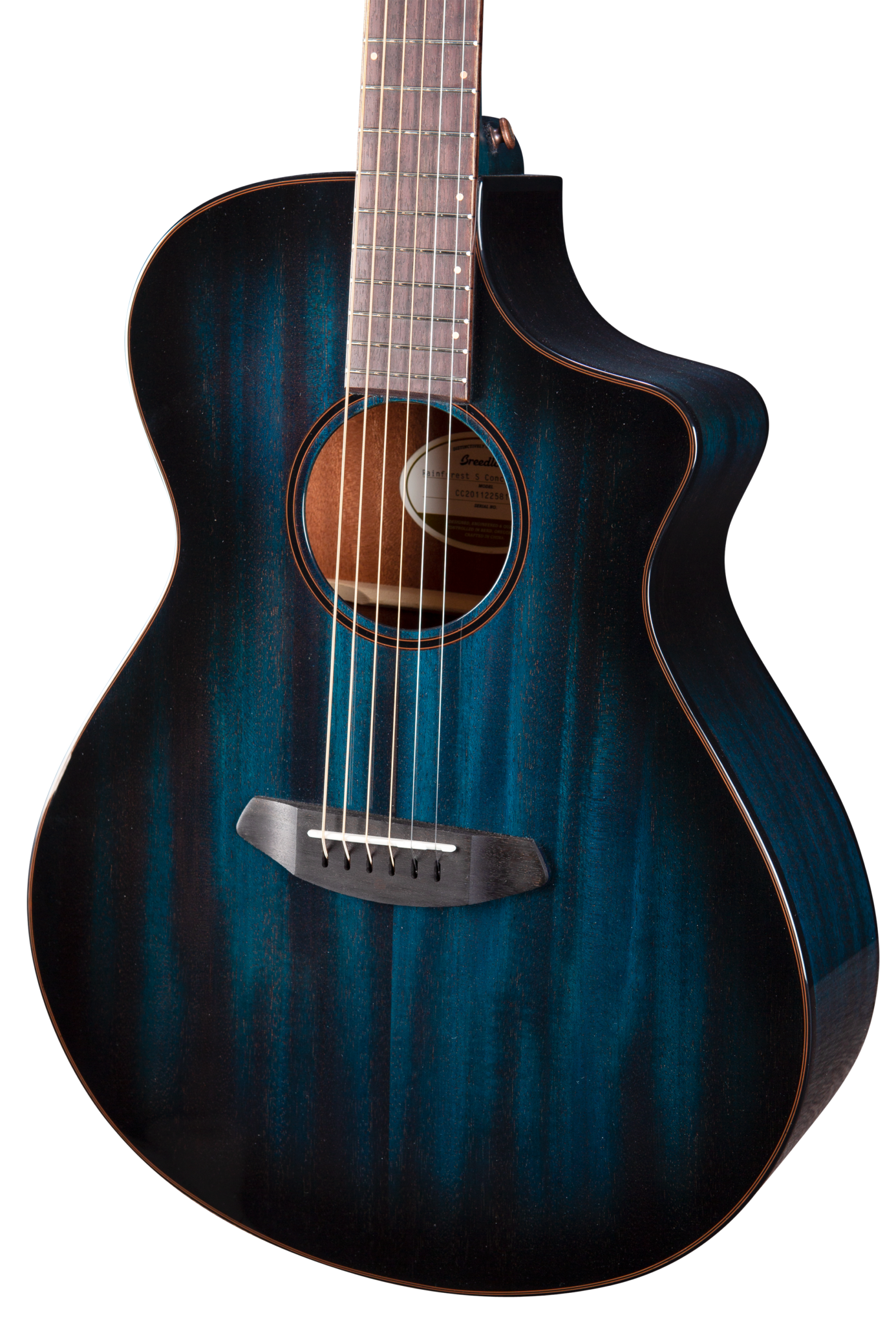BREEDLOVE Rainforest Series Concert African Mahogany Acoustic Guitar