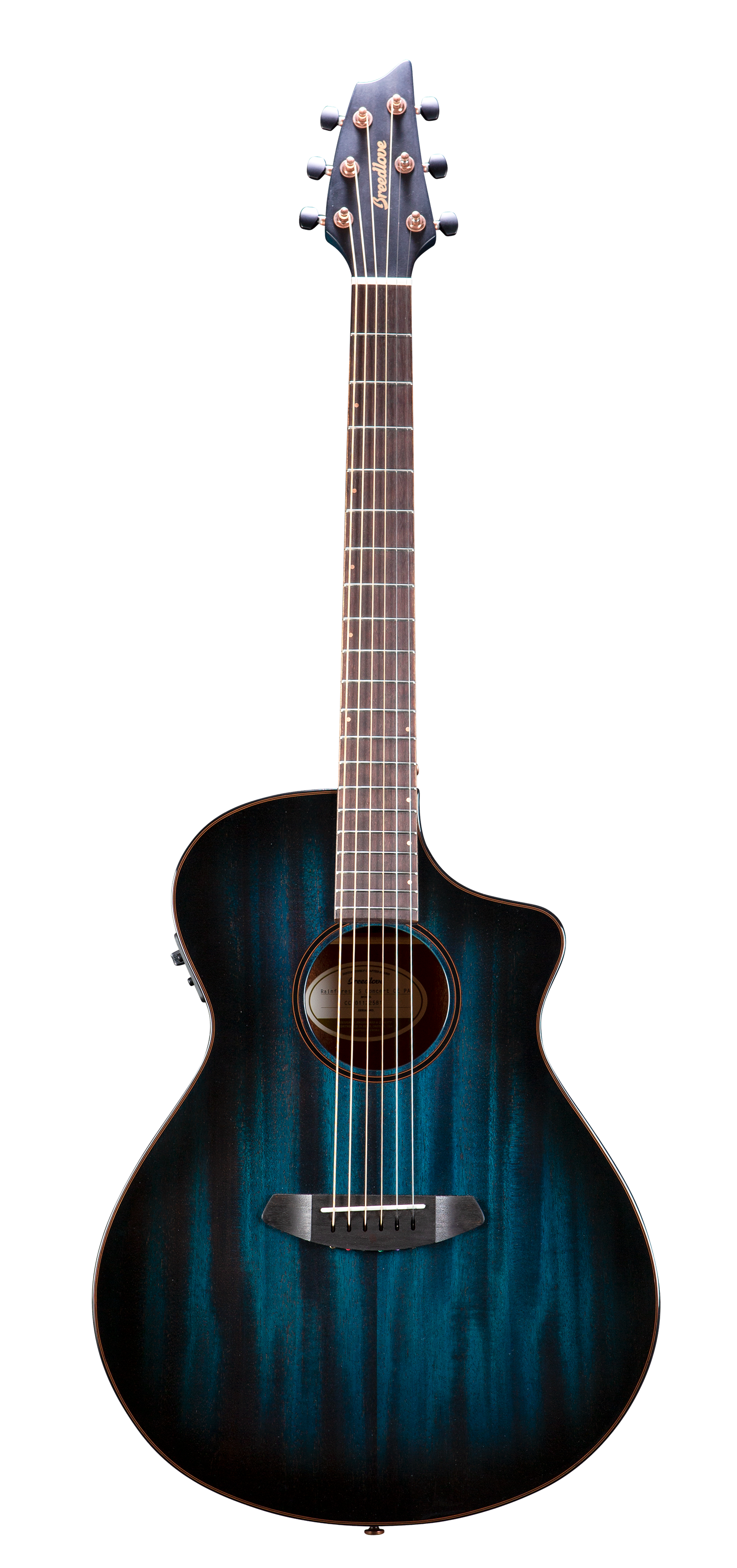 BREEDLOVE Rainforest Series Concert African Mahogany Acoustic Guitar